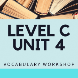 Vocab workshop level c unit 9